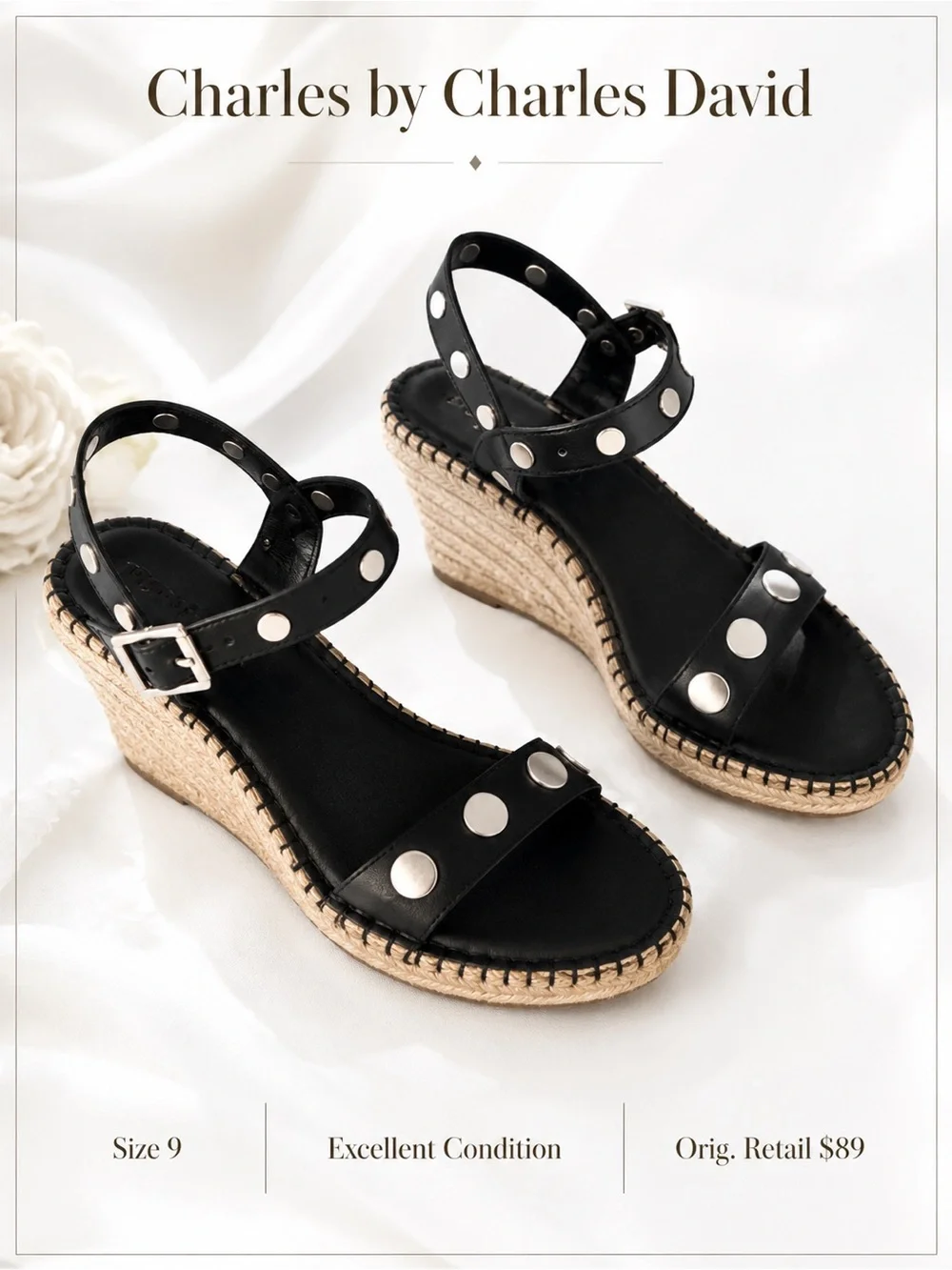 Charles By Charles David black ankle